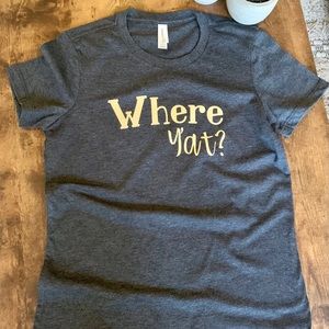 New Orleans themed graphic tee